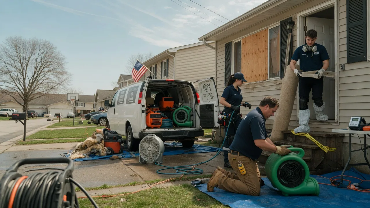 Water Damage Restoration in Old Forge, PA near me